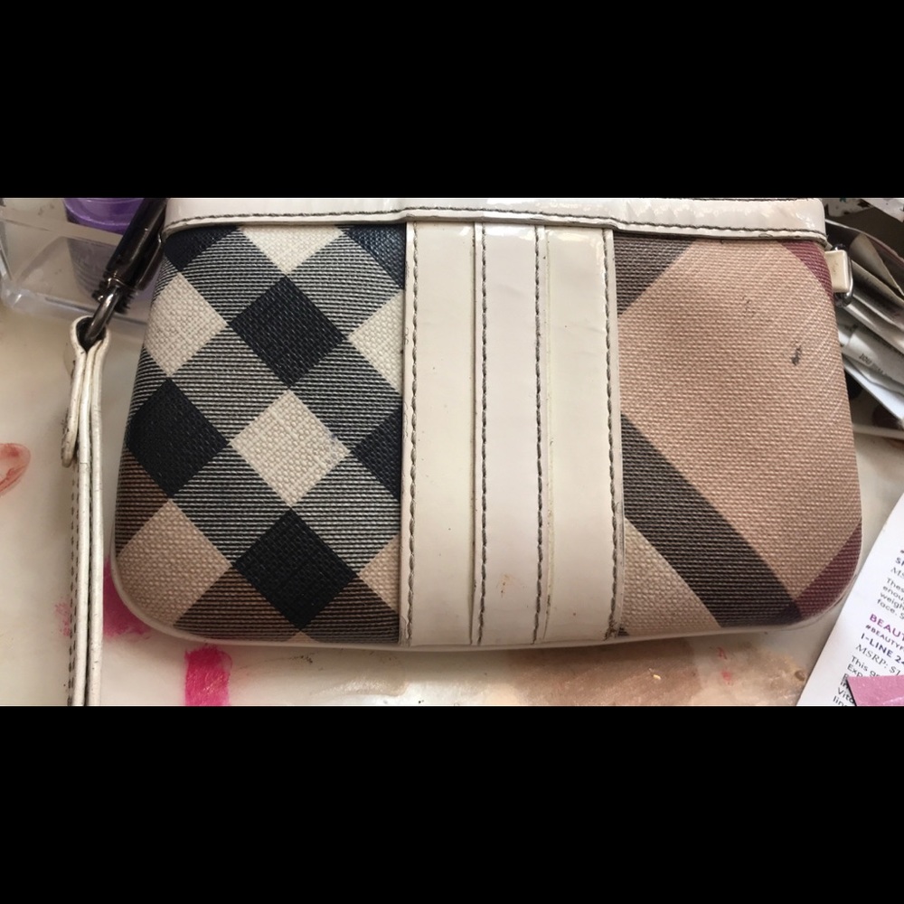 Burberry wristlet
